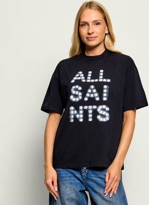 Bluzka damska AllSaints ze sklepu: Gomez Fashion Store w kategorii: Bluzki damskie - zdjęcie 874714-BD9-10338_AA265W000037001