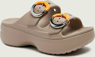 Klapki damskie na lato Crocs ze sklepu: Gomez Fashion Store w kategorii: Klapki damskie - zdjęcie 874714-BD9-10338_C3262W000002017