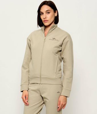 Aeronautica Militare - Bluza damska jesienna ze sklepu: Gomez Fashion Store w kategorii: Bluzy damskie - zdjęcie 874714-BD9-10338_AM264W000002476