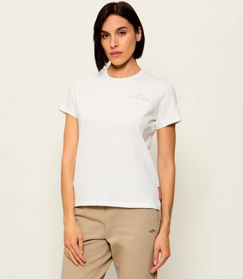 Bluzka damska Aeronautica Militare ze sklepu: Gomez Fashion Store w kategorii: Bluzki damskie - zdjęcie 874714-BD9-10338_AM264W000008002