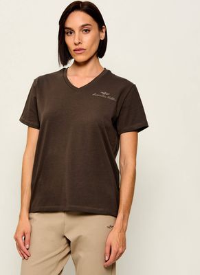 Bluzka damska casual Aeronautica Militare ze sklepu: Gomez Fashion Store w kategorii: Bluzki damskie - zdjęcie 874714-BD9-10338_AM264W000009442