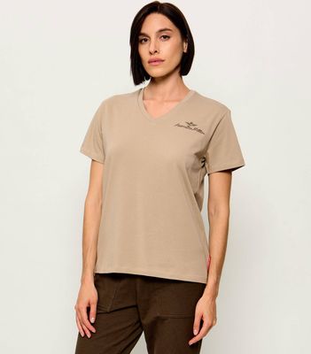 Aeronautica Militare - Bluzka damska na wiosnę ze sklepu: Gomez Fashion Store w kategorii: Bluzki damskie - zdjęcie 874714-BD9-10338_AM264W000009477