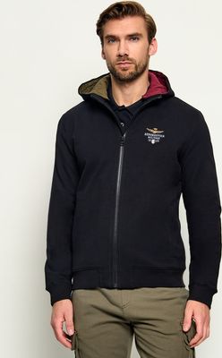 Bluza męska młodzieżowa Aeronautica Militare ze sklepu: Gomez Fashion Store w kategorii: Bluzy męskie - zdjęcie 874714-BD9-10338_AM264M000007004