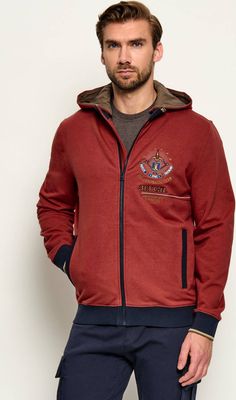 Bluza męska Aeronautica Militare ze sklepu: Gomez Fashion Store w kategorii: Bluzy męskie - zdjęcie 874714-BD9-10338_AM264M000009479