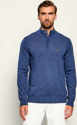 Sweter męski Aeronautica Militare ze sklepu: Gomez Fashion Store w kategorii: Swetry męskie - zdjęcie 874714-BD9-10338_AM264M000011484