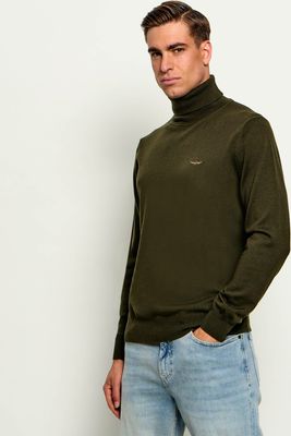 Sweter męski Aeronautica Militare ze sklepu: Gomez Fashion Store w kategorii: Swetry męskie - zdjęcie 874714-BD9-10338_AM264M000012486