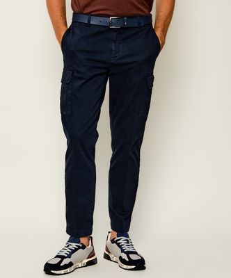 Spodnie męskie na jesień Aeronautica Militare ze sklepu: Gomez Fashion Store w kategorii: Spodnie męskie - zdjęcie 874714-BD9-10338_AM264M000013001