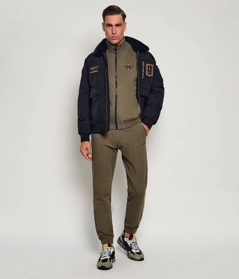 Aeronautica Militare - Dres męski sportowy ze sklepu: Gomez Fashion Store w kategorii: Dresy męskie - zdjęcie 874714-BD9-10338_AM264M000019433