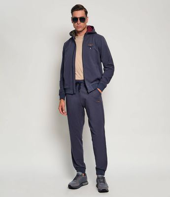 Dres męski jesienny Aeronautica Militare ze sklepu: Gomez Fashion Store w kategorii: Dresy męskie - zdjęcie 874714-BD9-10338_AM264M000019482