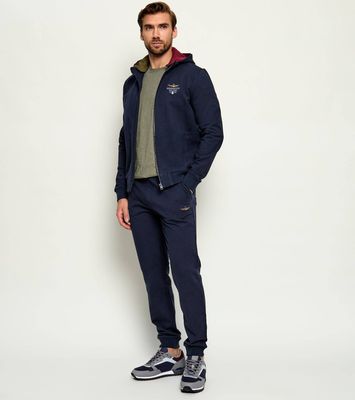 Dres męski sportowy Aeronautica Militare ze sklepu: Gomez Fashion Store w kategorii: Dresy męskie - zdjęcie 874714-BD9-10338_AM264M000019001