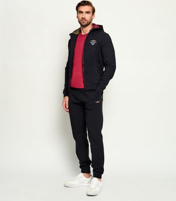 Dres męski jesienny Aeronautica Militare ze sklepu: Gomez Fashion Store w kategorii: Dresy męskie - zdjęcie 874714-BD9-10338_AM264M000019004
