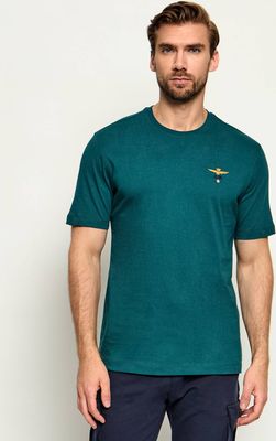 T-shirt męski Aeronautica Militare ze sklepu: Gomez Fashion Store w kategorii: T-shirty męskie - zdjęcie 874714-BD9-10338_AM264M000021493