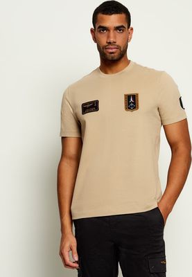 T-shirt męski na wiosnę Aeronautica Militare ze sklepu: Gomez Fashion Store w kategorii: T-shirty męskie - zdjęcie 874714-BD9-10338_AM264M000023476