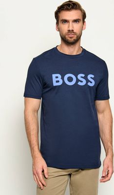 BOSS ORANGE - T-shirt męski młodzieżowy ze sklepu: Gomez Fashion Store w kategorii: T-shirty męskie - zdjęcie 874714-BD9-10338_BO252M000052A28