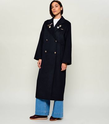 Płaszcz damski casual Aeronautica Militare ze sklepu: Gomez Fashion Store w kategorii: Płaszcze damskie - zdjęcie 874714-BD9-10338_AM265W000003494