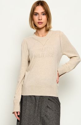 Sweter damski casualowy Aeronautica Militare ze sklepu: Gomez Fashion Store w kategorii: Swetry damskie - zdjęcie 874714-BD9-10338_AM265W000017496