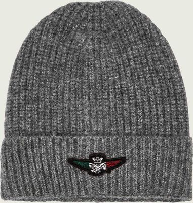 Czapka zimowa męska Aeronautica Militare ze sklepu: Gomez Fashion Store w kategorii: Czapki zimowe męskie - zdjęcie 874714-BD9-10338_AM265M000003042