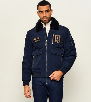 Kurtka męska jesienna Aeronautica Militare ze sklepu: Gomez Fashion Store w kategorii: Kurtki męskie - zdjęcie 874714-BD9-10338_AM265M000033374