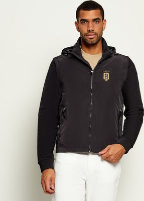 Kurtka męska na jesień Aeronautica Militare ze sklepu: Gomez Fashion Store w kategorii: Kurtki męskie - zdjęcie 874714-BD9-10338_AM265M000035004