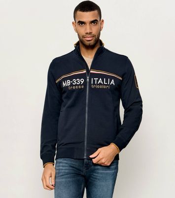 Bluza męska na jesień Aeronautica Militare ze sklepu: Gomez Fashion Store w kategorii: Bluzy męskie - zdjęcie 874714-BD9-10338_AM265M000038001