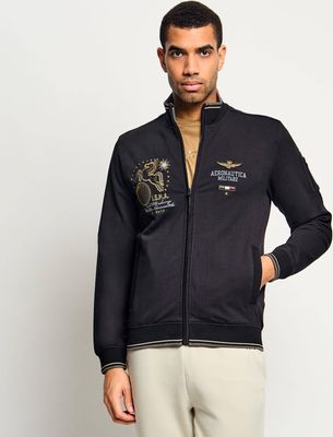Bluza męska jesienna Aeronautica Militare ze sklepu: Gomez Fashion Store w kategorii: Bluzy męskie