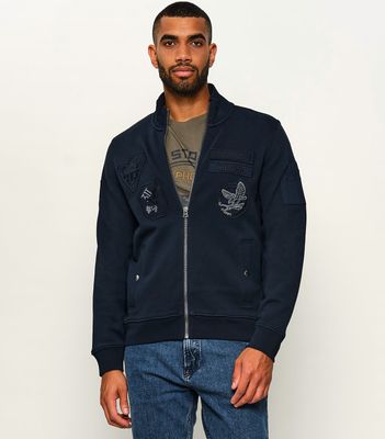 Bluza męska młodzieżowa Aeronautica Militare ze sklepu: Gomez Fashion Store w kategorii: Bluzy męskie - zdjęcie 874714-BD9-10338_AM265M000042001