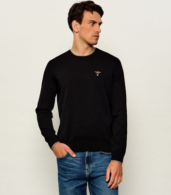 Sweter męski na zimę Aeronautica Militare ze sklepu: Gomez Fashion Store w kategorii: Swetry męskie - zdjęcie 874714-BD9-10338_AM265M000045004