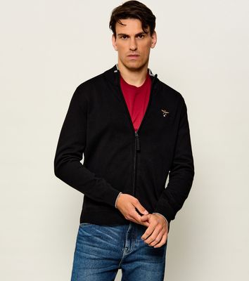 Sweter męski na zimę casual Aeronautica Militare ze sklepu: Gomez Fashion Store w kategorii: Swetry męskie - zdjęcie 874714-BD9-10338_AM265M000046004