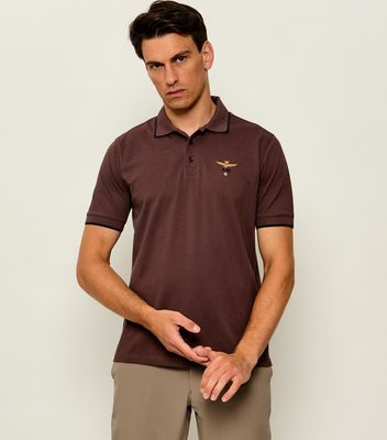 T-shirt męski wiosenny Aeronautica Militare ze sklepu: Gomez Fashion Store w kategorii: T-shirty męskie - zdjęcie 874714-BD9-10338_AM265M000064492