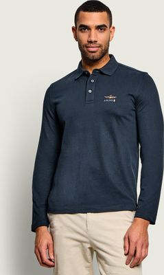 T-shirt męski z długim rękawem Aeronautica Militare ze sklepu: Gomez Fashion Store w kategorii: T-shirty męskie