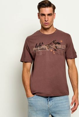 T-shirt męski Aeronautica Militare ze sklepu: Gomez Fashion Store w kategorii: T-shirty męskie - zdjęcie 874714-BD9-10338_AM265M000078492