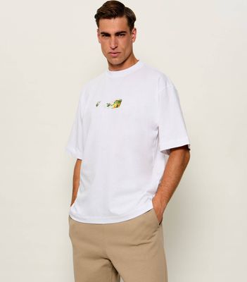 T-shirt męski Off White ze sklepu: Gomez Fashion Store w kategorii: T-shirty męskie - zdjęcie 874714-BD9-10338_OF265M000001081