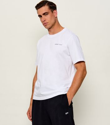 T-shirt męski Off-White ze sklepu: Gomez Fashion Store w kategorii: T-shirty męskie - zdjęcie 874714-BD9-10338_OF265M000008081