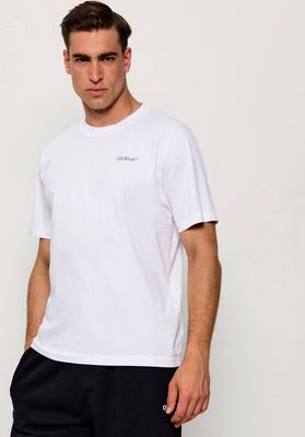 T-shirt męski sportowy na wiosnę Off White ze sklepu: Gomez Fashion Store w kategorii: T-shirty męskie - zdjęcie 874714-BD9-10338_OF265M000009081