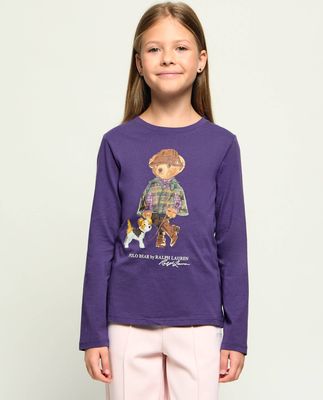 Bluzka dziewczęca wiosenna Polo Ralph Lauren ze sklepu: Gomez Fashion Store w kategorii: Bluzki dziewczęce