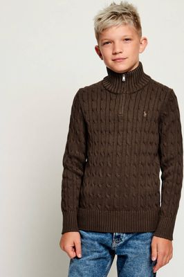Sweter chłopięcy na jesień Polo Ralph Lauren ze sklepu: Gomez Fashion Store w kategorii: Swetry chłopięce