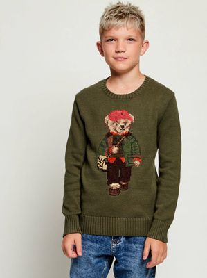 Polo Ralph Lauren - Sweter chłopięcy na jesień ze sklepu: Gomez Fashion Store w kategorii: Swetry chłopięce