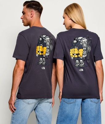 The North Face - T-shirt męski na wiosnę młodzieżowy ze sklepu: Gomez Fashion Store w kategorii: T-shirty męskie - zdjęcie 874714-BD9-10338_NF265U000010012