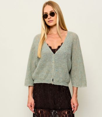 Sweter damski casualowy Ba&sh ze sklepu: Gomez Fashion Store w kategorii: Swetry damskie - zdjęcie 874714-BD9-10338_BH264W000007063