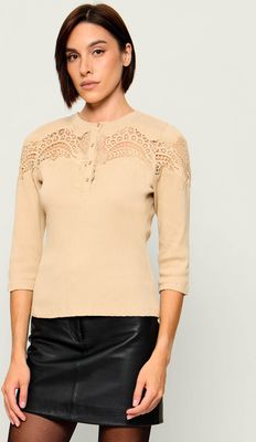 Ba&sh - Bluzka damska ze sklepu: Gomez Fashion Store w kategorii: Bluzki damskie - zdjęcie 874714-BD9-10338_BH264W000009044