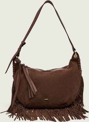 Ba&sh - Torebka hobo w stylu boho ze sklepu: Gomez Fashion Store w kategorii: Torebki hobo - zdjęcie 874714-BD9-10338_BH264W000021003