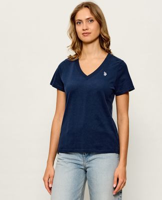 Bluzka damska casual na wiosnę US Polo ASSN ze sklepu: Gomez Fashion Store w kategorii: Bluzki damskie - zdjęcie 874714-BD9-10338_UO265W000005040