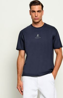 T-shirt męski na wiosnę Premiata ze sklepu: Gomez Fashion Store w kategorii: T-shirty męskie - zdjęcie 874714-BD9-10338_PT265M000002F87