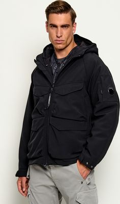 Kurtka męska jesienna C.P. Company ze sklepu: Gomez Fashion Store w kategorii: Kurtki męskie - zdjęcie 874714-BD9-10338_CY264M000004999