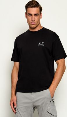 T-shirt męski na wiosnę C.P. Company ze sklepu: Gomez Fashion Store w kategorii: T-shirty męskie - zdjęcie 874714-BD9-10338_CY264M000012999