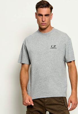 C.P. Company - T-shirt męski casualowy ze sklepu: Gomez Fashion Store w kategorii: T-shirty męskie - zdjęcie 874714-BD9-10338_CY264M000012M94