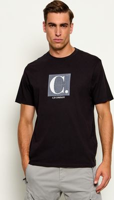 T-shirt męski C.P. Company ze sklepu: Gomez Fashion Store w kategorii: T-shirty męskie - zdjęcie 874714-BD9-10338_CY264M000014999