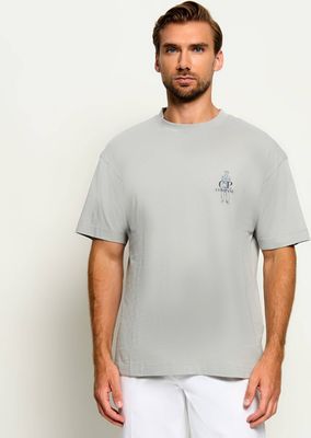 T-shirt męski C.P. Company ze sklepu: Gomez Fashion Store w kategorii: T-shirty męskie - zdjęcie 874714-BD9-10338_CY264M000015936