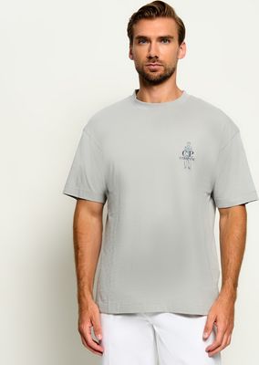 T-shirt męski C.P. Company ze sklepu: Gomez Fashion Store w kategorii: T-shirty męskie - zdjęcie 874714-BD9-10338_CY264M000015936