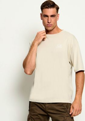 C.P. Company - T-shirt męski casual ze sklepu: Gomez Fashion Store w kategorii: T-shirty męskie - zdjęcie 874714-BD9-10338_CY264M000017120